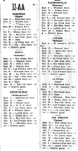 1959 schedule