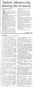 1998-99 Newspaper clip